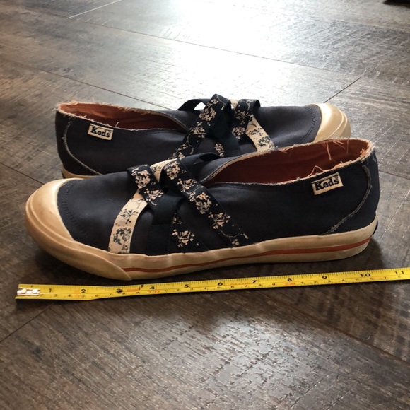 KEDS BLUE/WHITE SLIP ON SHOES SIZE 10 - Picture 10 of 10